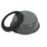 Non-Skid Stainless Steel Bowl Heavy Dish - Ø 21 cm