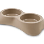 NUVOLA double plastic anti-skid bowl - size 7 - 20