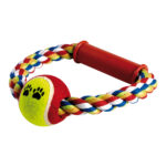 Ring cotton bone with ball Ø cm 16