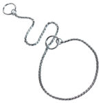 Round link choke chain mm 2 x cm 30