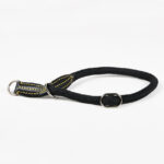 Nylon Rope choke collar Black - Small - Ø13 mm x 5