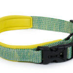 Nylon Deluxe Collar Lime Green L - 25mmx43-50cm