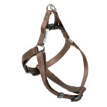 Nylon harness - Brown 25mmx71-91cm