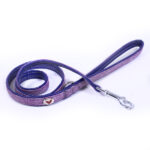 Muso leash snake effect 18x110 cm Purple