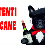 Attenti al cane in forex Bouledogue fr.1 25x12,5cm