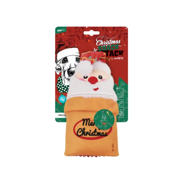 Christmas Snack Attack dog toy - Prezzie - Figura 1