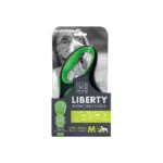 LIBERTY Dog Retractable Leash Blue - M / Green