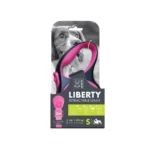 LIBERTY Dog Retractable Leash S / Pink