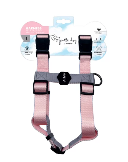 GENTLE DOG Harness L Pink