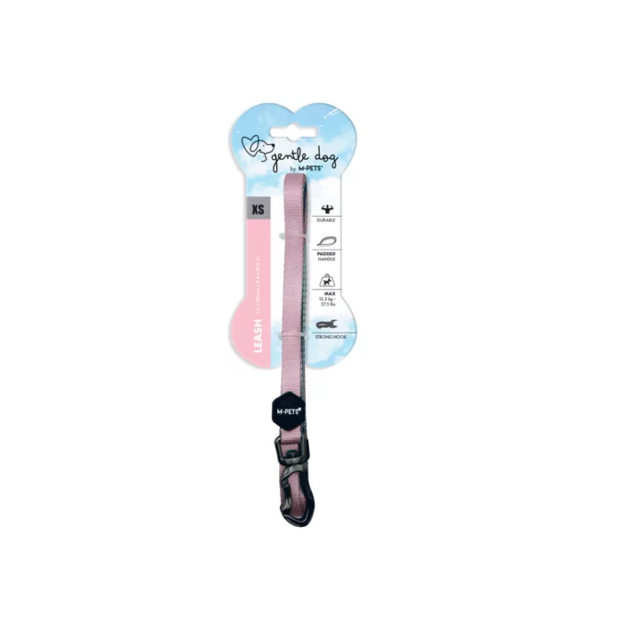 GENTLE DOG Leash XS Pink - Figura 1