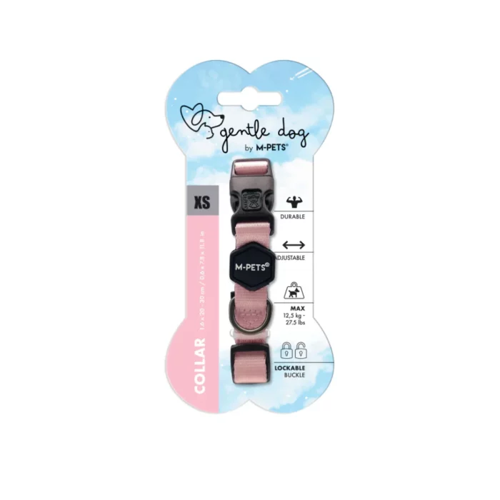 GENTLE DOG Collar XS Pink - Figura 1