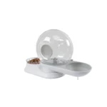 SNAIL COMBI Food & Water Dispenser 2800 ml / 240 g - White