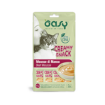 Oasy Snack Cat - CREAMY SNACK MANZO (4X15gr)
