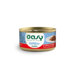 Oasy Wet Cat CAPRICE - Dadini con MANZO Lattina 85 gr