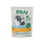 Oasy Wet Cat Bocconcini - KITTEN POLLO Busta 85 gr