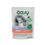 Oasy Wet Cat Bocconcini - ADULT SALMONE  Busta 85 gr